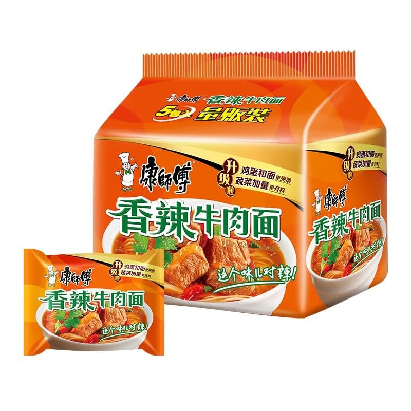       Instant noodles Chinese food 5//New and old packages are shipped randomly