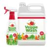 Veggie Wash Fruit & Vegetable Wash, Produce Wash and Cleaner Bundle Pack - 16 oz. Spray and 1 Gallon Refill, Packaging May Vary view 1