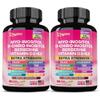 Myo Inositol Supplement 750mg, Berberine 500mg, D-Chiro Inositol 50mg, Folate 400mcg, Chromium 100mcg, Ceylon Cinnamon 200mg, Ashwagandha 100mg, DIM 75mg, Vitex Chasteberry 150mg, 90 Capsules (2 Pack) view 1