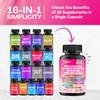 Myo Inositol Supplement 750mg, Berberine 500mg, D-Chiro Inositol 50mg, Folate 400mcg, Chromium 100mcg, Ceylon Cinnamon 200mg, Ashwagandha 100mg, DIM 75mg, Vitex Chasteberry 150mg, 90 Capsules (2 Pack) view 4