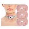 3 Pack Trach Pads, Reusable Trach Tube Covers, Tracheostomy Dressing Pads Tracheostomy Tube Holder Pad, Tracheostomy Trach Tube Supplies, Trach Pads for Adaptive Surgical Tracheostomy Pad(Pink) view 1