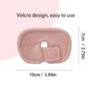 3 Pack Trach Pads, Reusable Trach Tube Covers, Tracheostomy Dressing Pads Tracheostomy Tube Holder Pad, Tracheostomy Trach Tube Supplies, Trach Pads for Adaptive Surgical Tracheostomy Pad(Pink) view 4