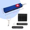 GZFQJJ 1PCS Mini EpiPen Carrying Case EpiPen Carrier - Convenient Allergy and Diabetes Travel Case - Fits in 1 EpiPen(Blue) view 4