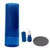 1 Oz. Cleaning Spray with Microfiber Cloth Customized with Text Name or Personalized Image $2.67 Each - Sold in Pack of 100 - Blue view 1