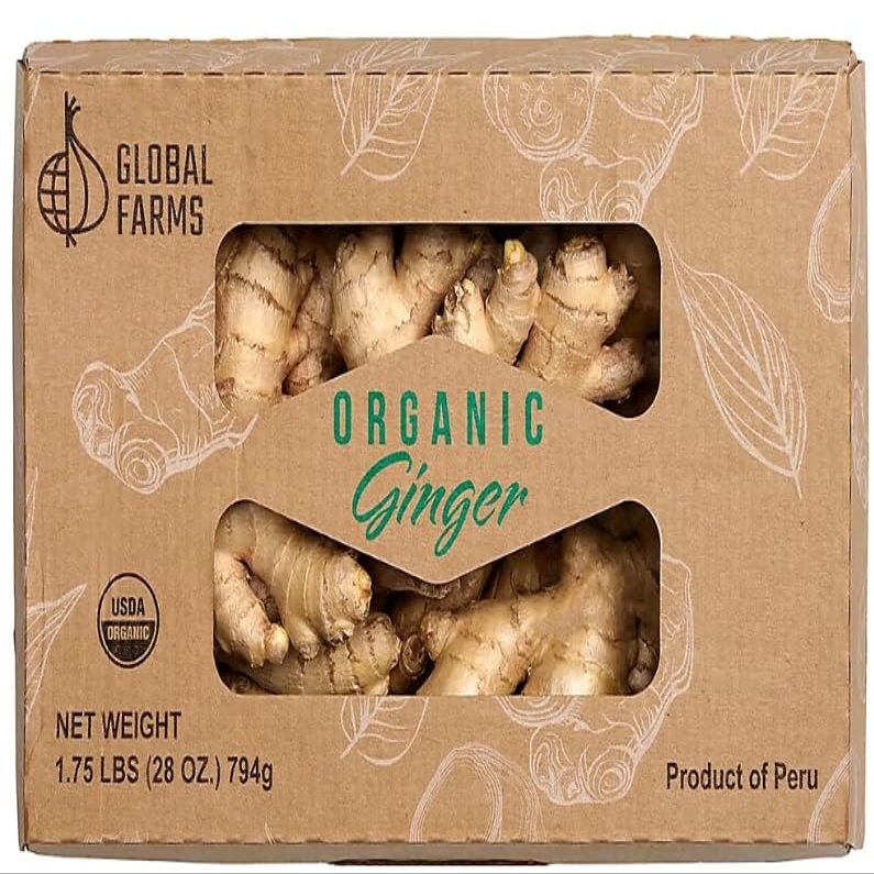 Organic Ginger, 1.75 lbs.