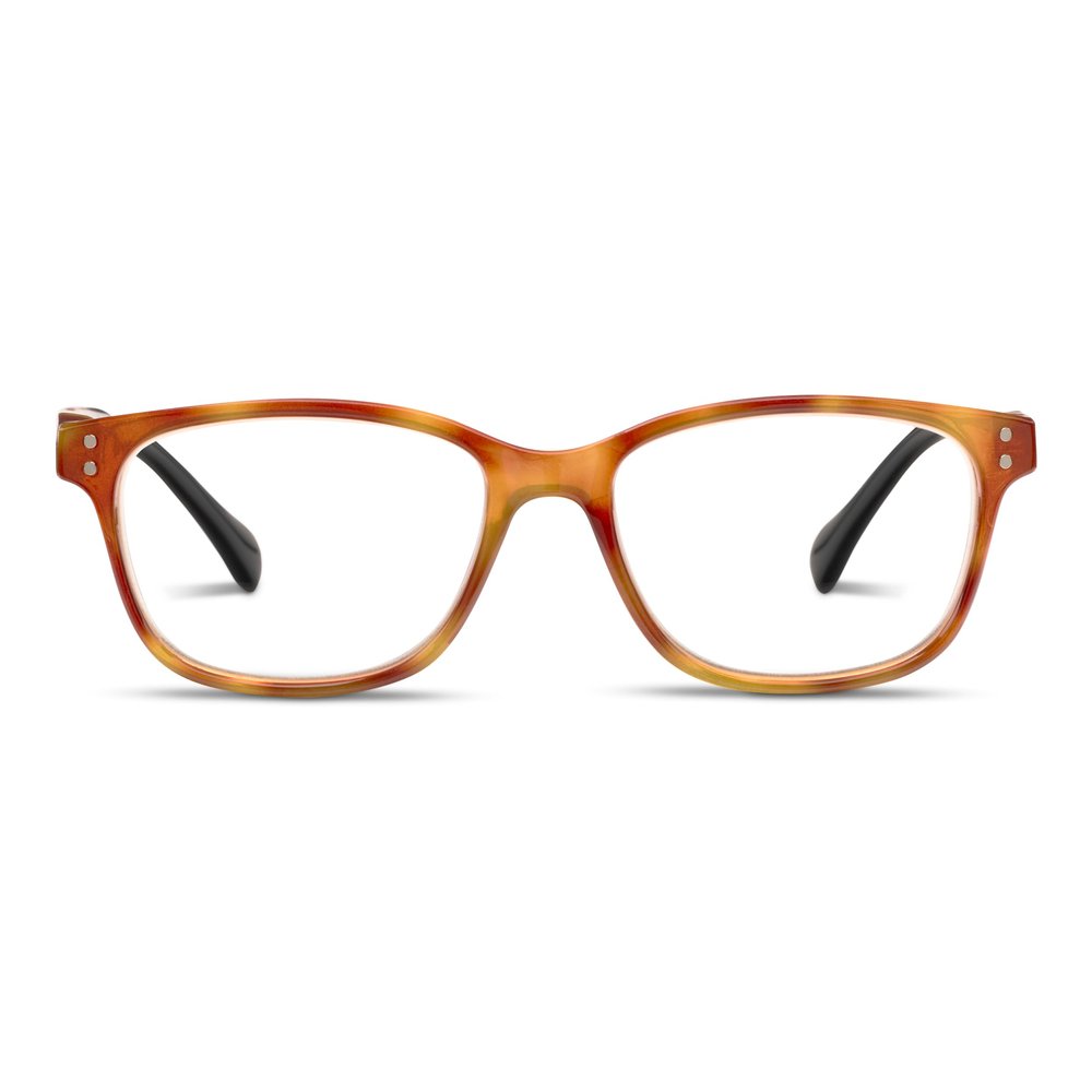Nature Walk - Amber Tortoise/Black +2.75