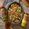 Mezzetta Golden Greek Peperoncini Peppers - Mildly Piquant Fruity Flavor - Imported from Peloponnese Greece - Add Crunch to Sandwiches, Meats, BBQ - Gluten Free, Koscher, Keto - 16 fl. OZ Jar - Pack of 2 view 3