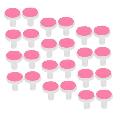 SOESFOUFU 24pcs Electric Nail Trimmer Pads Replacement Grinding Heads for Boy Girl Electric Nail Files Safe Sandpaper Design for Easy Use and Installation