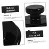 SOESFOUFU 1pc Practical Suction Tool for Singing Bowl Portable Lifting Handle for Sound Therapy Bowls Rubber Suction Cup Lightweight and Compact Design Black view 2