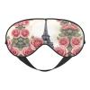 Eiffel Tower Rose Flower Eye Sleep Mask,Blackout Eye Mask for Sleeping, Comfort Sleep Eye Mask for Travel Meditation Nap view 1