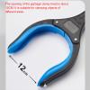 JBNCRYGD 2024 Upgrade Grabber Reacher Tool, Lightweight Trash Claw Grabbers for Elderly, Reaching Tool for Trash Pick Up Stick, Litter Picker, Arm Extension,B view 4