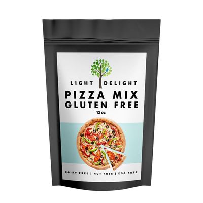 Gluten Free Dairy Free Nut Free Egg Free Pizza Mix Light Delight