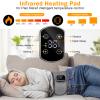Gelpacks Direct Cordless Heating Pad for Back Pain Relief, Lumbar Massaager with Heat, Heated Back Belt Abdomen Warmer Lumbar Support, Rechargeable Heating Massage view 4