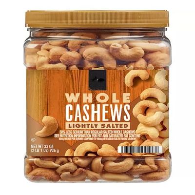 Lightly Salted Whole Cashews, 33 oz. (pack of 3) BY LOS