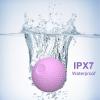 MEXITOP Massage Ball, Heated Vibrating Massage Ball 120 Electric Vibration Ball for Physical Therapy Massage Fascia Ball for Deep Tissue Massage Mini Size - Purple view 4
