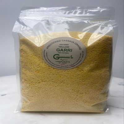 Genesis Whole Foods Premium Yellow Garri  2.8 lb | Nigerian Store, Nigerian grocery store, Authentic Nigerian Cassava Grain, Fine and Crispy Texture, Perfect for Traditional Dishes and Eba, Fufu