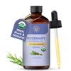 Carno Calm Rosemary Essential Oil | USDA Certified Organic Rosemary Oil for Hair Growth and Skin | Aromatherapy & Diffuser | 1.7 fl. Oz view 2