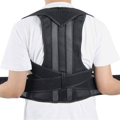 EliteBloom Posture Corrector Adjustable Back Brace Lumbar Support Belt Comfortable Breathable Provide Pain Relief for Neck Posture Brace Back Posture,XXXX-Large,XXXX-Large