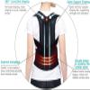 EliteBloom Posture Corrector Adjustable Back Brace Lumbar Support Belt Comfortable Breathable Provide Pain Relief for Neck Posture Brace Back Posture,XXXX-Large,XXXX-Large view 2