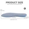 1Pair Blue Silicone Honeycomb Shaped Gel Full Length Insoles Unisex No-Slip Breathable Sports Insole Cushion Shock Absorbing Shoe Insoles Replacement Shoe Inserts (Large) view 2
