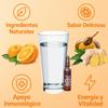 Aderogyl Oral Liquid Vitamins with A, C, D, E, Zinc, Bee Honey, Propolis, and Botanical Extracts - Natural Orange Flavor - 5 Immune Support Supplement Ampoules (0.85 fl oz / 25 ml) view 3