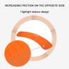 KANGJIEM Curved Transfer Board,Sliding Transfer Boards for Wheelchair,Safety Transfer Aid Equipment,Carrying 330 Pounds,Patient Slide Assist Device for Transferring Patient from(Orange) view 4