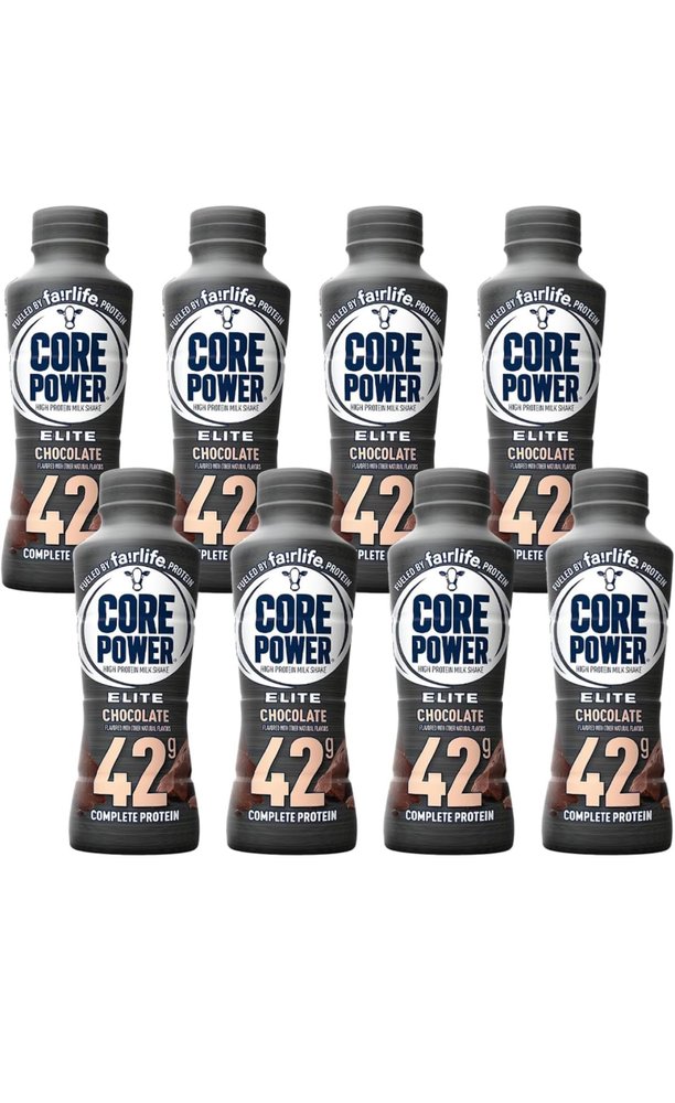 Baxter Expresss Fa!rlife Core Power' Elite Chocolate (8 Pack) High Protein Milk Shakes 42g - 14 Fl Oz Sports Nutrition