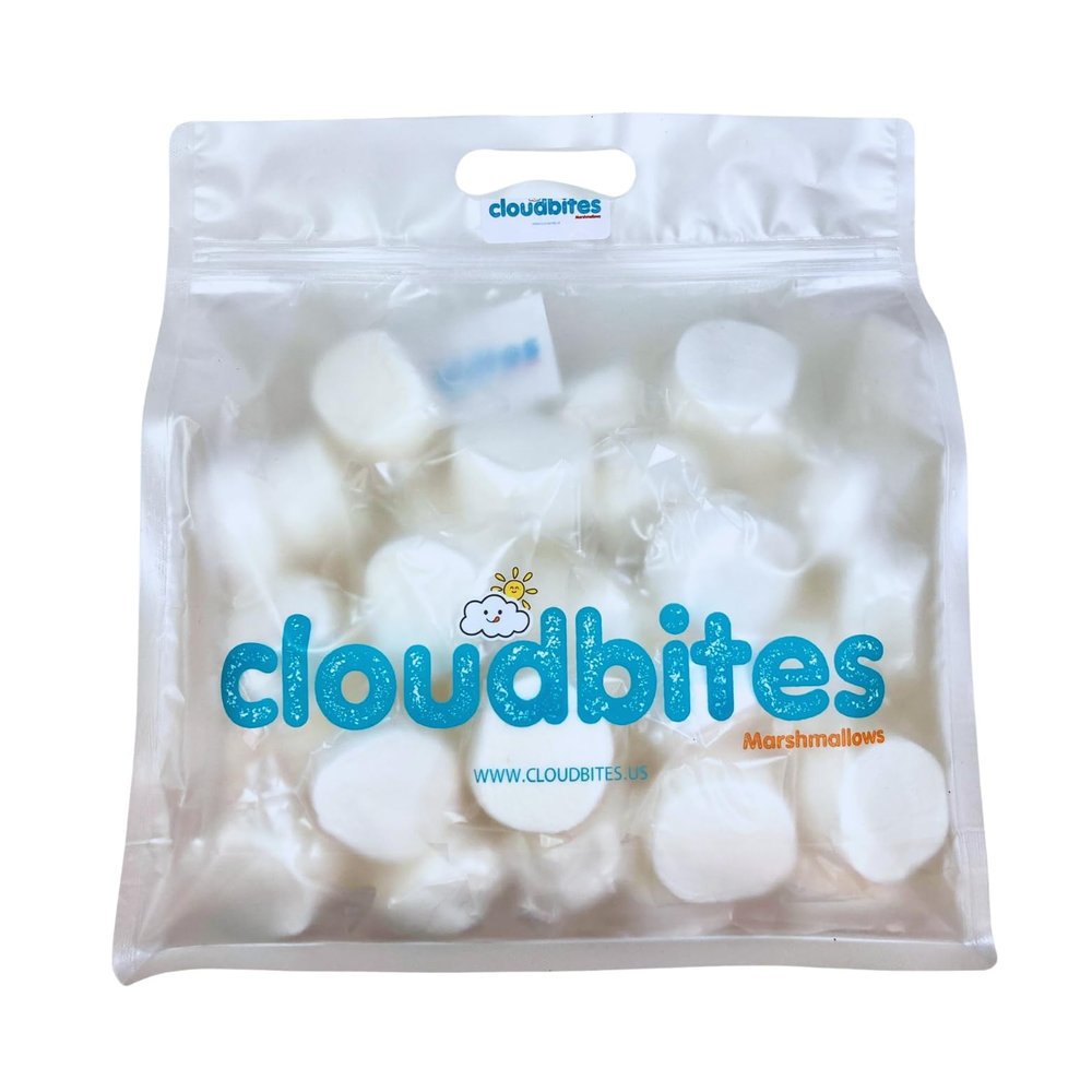 Cloudbites Individually Wrapped Marshmallows | 50 units | Toasters | Great for S'mores or snacks