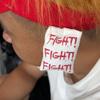 Donald Trump Ear Bandage Wrap - Fun Elastic Bandage Wrap with Fight! Fight! Fight! - Trump 2024 Cotton Wrap Bandage - Trump You Missed Trump Ear Bandage - Donald Trump Fight Trump Bandage for Rallies view 1