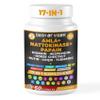Dash of Vigor Amla Extract, Nattokinase, Papain, Diosmin, Hesperidin, Butchers Broom, Horse Chestnut, CoQ10, Turmeric, Vitamin C and Rutin - 60 Capsules view 1