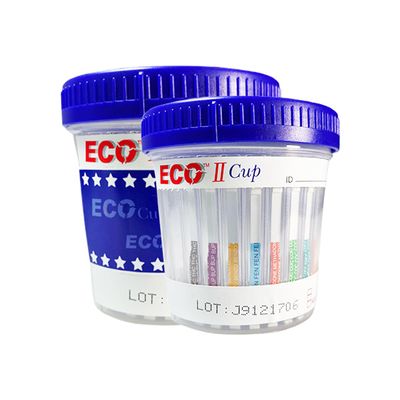 Emnce Company Eco Cup 12 Panel Multi Urine Screening Kit Cup AMP01 BARB01 BUP01 BZO01 COC01 MAMP01 MDMA01 MTD01 OP.I01 OXY01 PCP01 THC01 PH-SG-CR - Home Urine Screen Kit
