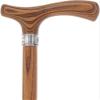 Fritz Comfort Cane  Matching Stained Wood Handle & Shaft Arthritis-Friendly Grip, Walking Stick for Men and Women, Walking Cane for Hiking (Brown Espresso Handle, Petite to Smaller Hand) view 4