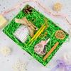 Caleihd 1LB Crinkle Paper Filler Cut Shredded Paper, Gift Box Baskets Wrapping and Filling for Easter, Birthday, Wedding, Christmas Decoration(Green) view 4