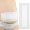 10 Pcs Breathable Abdominal Incision Island Dressing | 4x14 Inch Long Post Surgery Bordered Gauze Bandage + Absorbent Dressing Pad, Tummy Tuck C Section Large Wound Recovery view 1