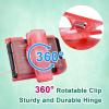 Healvaluefit Tandem Tslim X2 Pump Case with Clip, 360 Rotatable Clip with Sturdy and Durable Hinge, Insulin Pump Holster, Friendly to Screen Protector, Compatible with t:Slim, t:Slim G4 (Cherry Red) view 4