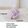 55G Creative Lovely Kawaii Aromatherapy Small Woolen Ball Scented Candle for Gifts Present Party Festival Anniversaries Wedding Birthday Calm, Home Dcor New Year (Lavender) view 2