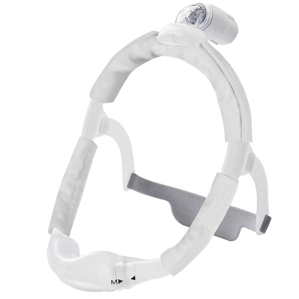 3 Packs Satin Strap Covers, Silky Mask Frame Covers Pads Compatible with DreamWear or AirFit N30i/P30i Headgear Cover Set Hair Protector for Women Face Cushion for Reduce Red Marks (Light Grey)