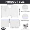 3 Packs Satin Strap Covers, Silky Mask Frame Covers Pads Compatible with DreamWear or AirFit N30i/P30i Headgear Cover Set Hair Protector for Women Face Cushion for Reduce Red Marks (Light Grey) view 2
