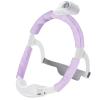 3 Packs Satin Strap Covers, Silky Mask Frame Covers Pads Compatible with DreamWear or AirFit N30i/P30i Headgear Cover Set Hair Protector for Women Face Cushion for Reduce Red Marks (Light Purple) view 1