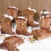 12Pcs Cowboy Boots Paper Bags Western Theme Party Decorations Favors Wild West Kraft Gift Bag with Handles Rodeo Cowgirl Boot Hat Goodie Bag for Cowboy Birthday Bachelorette Baby Shower Party Supplies view 4