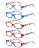 JOLISU 5-Pack Reading Glasses for Women - Readers for Women, Spring Hinges, Sturdy and Durable, Blue Light Protection (1.0) view 1