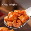 Hunan specialty chili sauce, Spicy dried radish, Hot sauce 280g, Instant Gongcai, Red pepper paste, Spicy and crispy vegetable snacks, Noodles sauce, Chinese pickles, Seasoning (Dried Radish,1 can) view 4