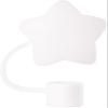 1pc White Star Cap Straw Cover for Reusable Straws Tip Lids,10mm Party-Dressing Silicone Straw Covers Cap, Cute Straw Topper,Stopper for Stanley 40 and 30 Oz Cup Accessories,Disposable Drinkware view 2