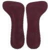 GALPADA 1pair Pigskin Non- Cushion Inserts for Women Comfortable High Heel Insoles Sweat-Absorbing Foot Pads for Sandals and Open-Toe Shoes view 1