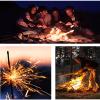 Butane Metal lighters, Direct Blue Flame lighters, Adjustable Flame lighters, Portable lighters, refillable Fuel, Suitable for Camping, Hiking and Other Occasions.(Gray) view 4
