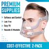 2 Pack Comfort Seal Cushions for AirFit F20 Ensuring a Supple and Close Fit Replacement CPAP Supplies - Large view 3