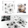 FAZHBARY 100 PCS Halloween Spider Web Treat Bags 4x5 inches Clear Plastic Cellophane Goodie Bags for Party Favor Supplies view 3
