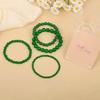 AD Beads Handmade Gemstone Stretch Elastic Bracelet Crystal Healing Reiki Nature's Beauty and Spiritual Essence Unisex (6mm, Green Jade (Heart Opening)) view 4