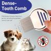 2 Pack Professional Stainless Steel Lice Comb, Reusable Lice and Nit Remover with Improved Precision Teeth, Red and Blue Set, Premium Quality for Effective Lice Removal view 3