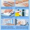 Windshield Wo w Magnetic Car Window Cleaner, Magnetic Window Cleaner, Double Sided Window Cleaner Glass Wiper, Magnet Window Cleaner Tool For High-Rise view 4